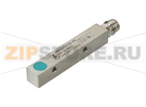 Индуктивный датчик Inductive sensor NEB3-F41-E1-V3 Pepperl+Fuchs General specificationsSwitching functionNormally closed (NC)Output typeNPNRated operating distance3 mmInstallationquasi flushOutput polarityDCAssured operating distance0 ... 2.4 mmActuating elementmild steel, e. g. 1.0037, SR235JR (formerly St37-2) 9 mm x 9 mm x 1 mmReduction factor rAl 0.35Reduction factor rCu 0.3Reduction factor r304 0.7Reduction factor rBrass 0.45Nominal ratingsInstallation conditionsB6 mmC9 mmF16 mmG1 mmOperating voltage10 ... 30 V DCSwitching frequency0 ... 1000 HzHysteresis2 ... 20  typ. 10  %Reverse polarity protectionreverse polarity protectedShort-circuit protectionpulsingOverload resistanceyesWire breakage protectionyesInductive overvoltage protectionyesSurge suppressionyesRipple&le 10  %Voltage drop&le 2 VRepeat accuracy0.15 mmOperating current0 ... 200 mA , above 50°C max. 150 mAOff-state current&le 10 &microANo-load supply current&le 15 mASwitching state indicatorLED, yellowApprovals and certificatesUL approvalcULus Listed, General Purpose, Class 2 Power SourceCSA approvalcCSAus Listed, General PurposeCCC approvalCCC approval / marking not required for products rated &le36 VAmbient conditionsAmbient temperature-25 ... 85 °C (-13 ... 185 °F)Storage temperature-40 ... 85 °C (-40 ... 185 °F)Mechanical specificationsConnection typeConnector M8 x 1 , 3-pinHousing materialbrass, nickel-platedSensing facePBTHousing diameterDegree of protectionIP67Mass20 g
