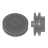 Kit, gear/pulley, compD, 44T, 64P Zebra P120i