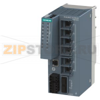 SCALANCE XC206-2G PoE EEC Manage- able Layer 2 IE PoE Switch; IEC 62443-4-2 certified; 6x 10/100/1000 Mbps RJ45 PoE ports acc. to IEEE802.3at; 2 ports of which according to IEEE802.3bt; 2x 1,000, 10,000 Mbps SFP+; PoE support for 54 V DC infeed; 240 W PoE