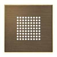 Накладка для зуммера, звонка и громкоговорителя, античная латунь ABB 2CLA852900A1201