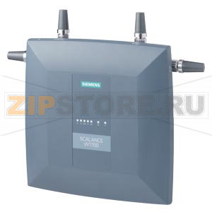 IWLAN access point, SCALANCE W1788-1 M12, 1 radio, 4 N-CON antenna port, iFeatures support via CLP, IEEE 802.11a/b/g/h/n/ac, 2.4/5 GHz, gross 1733 Mbit/s per radio, 2x M12 max. 1 Gbit/s, PoE, redundant 24 V DC,M12 A-coded IP65, -20..+70 &amp;#176;C, CLP slot, 