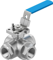 Кран шаровой Festo VZBE-3/4-T-63-F-3L-F04-M-V15V15