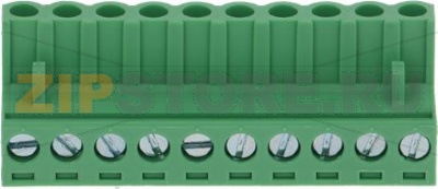 TERMINAL BLOCK 10-POLES PITCH 5.08 