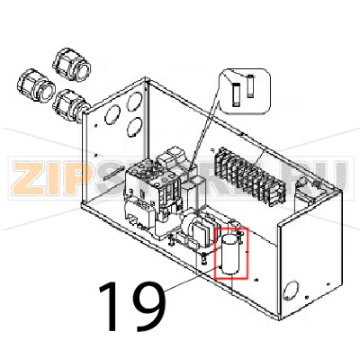 Condenser Angelo Po IA51 Condenser Angelo Po IA51Запчасть на деталировке под номером: 19