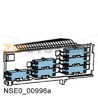 Принадлежность к выключателю 3WL, контакты положения выключателя для выкатной корзины, 6 микропереключателей Siemens 3WL9111-0AH12-0AA0