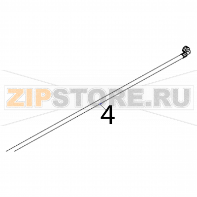 Water supply hose Fagor CO-172 DD Water supply hose Fagor CO-172 DDЗапчасть на деталировке под номером: 4Название запчасти Fagor на английском языке: Water supply hose CO-172 DD.