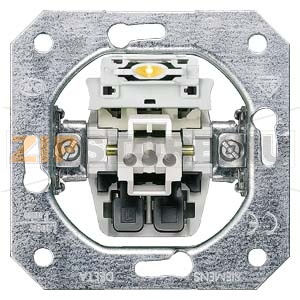 DELTA ВЫКЛЮЧАТЕЛЬ ЭЛЕКТРО-МЕХАНИЧ. ЧАСТЬ ДЛЯ МОНТАЖА ПОД ШТУКАТУРКУ 10А 250В 1 КЛАВИША С КОНТРОЛЬНОЙ ЛАМПОЙ БЕЗ ЛАПОК Siemens 5TA2150-0KK 