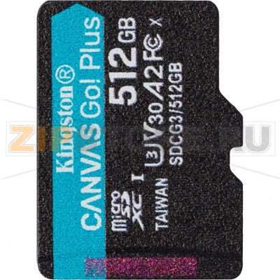 Карта памяти 512 Гб Kingston SDCG3/512GBSP 