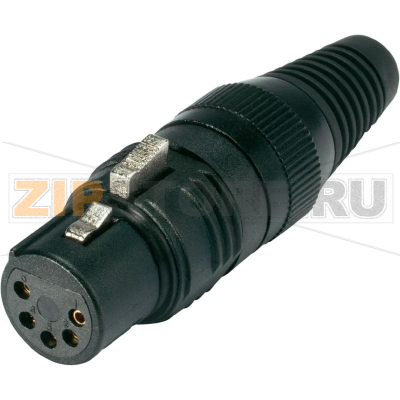 Разъем XLR Hicon HI-X5CF-G 