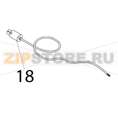 Electric cable 3Ph+Gnd Fimar 12/TS Electric cable 3Ph+Gnd Fimar 12/TSЗапчасть на деталировке под номером: 18