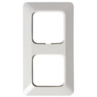 Рамка двухместная, белая ABB 158.33