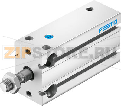 Пневмоцилиндр компактный Festo DPDM-10-10-S-PA 