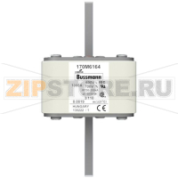 Предохранитель, 1000 A, AC 690 В, 200 кА, 3, 76x90x139 мм, aR, DIN, IEC Eaton FUSE 1000A 690V 3