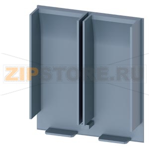 insulating plate extended 2-pole 1 unit accessory for: 3VA4/5 125 Siemens 3VA9131-0WJ20 