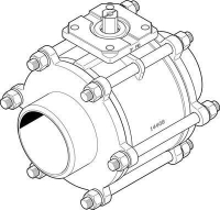 Кран шаровой Festo VZBA-4"-WW-63-T-22-F10-V4V4T