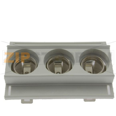 Держатель предохранителей, 25 A, AC 500 В, D2, 3P, IEC Eaton SICHERUNGSUNTERTEIL D1 E16 3POL - 25A 