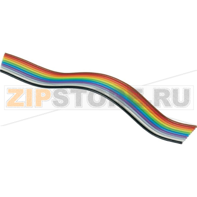 Кабель 1.27 мм, 16x0.08 мм², разноцветный BKL Electronic 10120158 