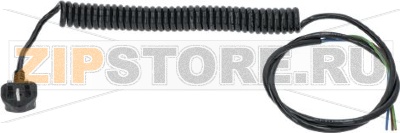 SPIRALCABLE WITH UK SOCKET 1960 mm 