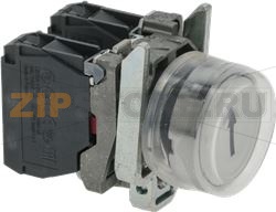 БЕЛАЯ КНОПКА 16А, 250В 