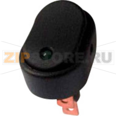 Переключатель автомобильный, зеленый TRU Components TC-R13-133L-SQ 