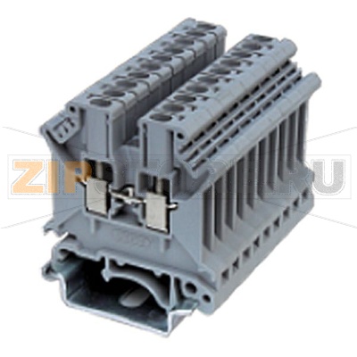 Клемма проходная, универсальная, серая CHIKU RUK 3N 