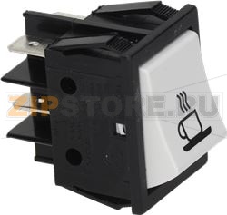 ПЕРЕКЛЮЧАТЕЛЬ БИПОЛЯРНЫЙ БЕЛЫЙ 250В 