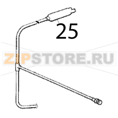 Mechanisch filtern Scotsman EC 126 AS Mechanisch filtern Scotsman EC 126 ASЗапчасть на деталировке под номером: 25