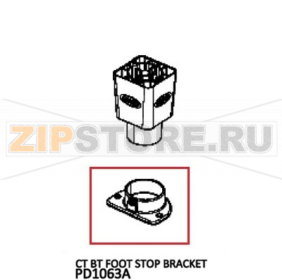 Ct Bt foot stop bracket Unox XV 893 Ct Bt foot stop bracket Unox XV 893Запчасть на деталировке под номером: 106Название запчасти на английском языке: Ct Bt foot stop bracket Unox XV 893