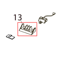 Rewind paper guide Toshiba TEC SP40II