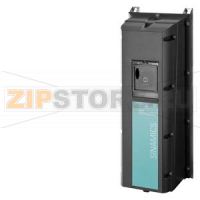 SINAMICS G120P Силовой модуль PM230 со встроенным фильтром класса B Степень защиты IP55 / UL тип 12 380-480 3 AC + 10 / -10% 47-63 Низкая перегрузка Гц Мощность: 4 кВт при 150% 3s, 110% 57s, 100% 240 с; Температура окружающей среды от -10 до + 40 &#176; C
