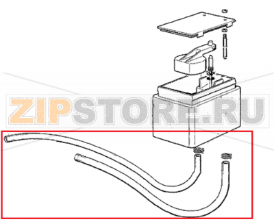 Wasser Abflussrohr Scotsman MF 56 ASR     Wasser Abflussrohr Scotsman MF 56 ASRЗапчасть на сборочном чертеже под номером: 11,12Название запчасти Scotsman на немецком языке: Wasser Abflussrohr Scotsman MF 56 ASR