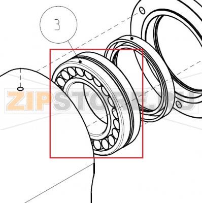 Cuscinetto a rulli C22214E Imesa LM 23                  Cuscinetto a rulli C22214E Imesa LM 23Запчасть на сборочном чертеже под номером: 3Название запчасти на итальянском языке: Cuscinetto a rulli C22214E Imesa LM 23