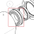 Cuscinetto a rulli C22214E Imesa LM 23                 