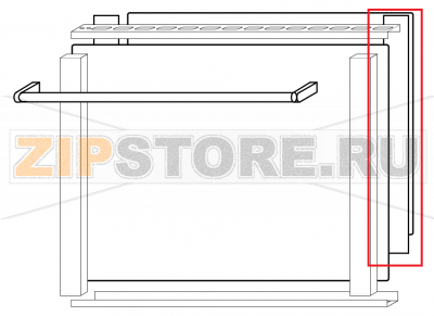 Door plate strip - right Garbin PX UMI  Door plate strip - right Garbin PX UMIЗапчасть на сборочном чертеже под номером: FAS44PX20S