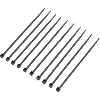 Стяжки кабельные 100 мм, черные, 1000 шт TRU Components TC-CVR100KBK203