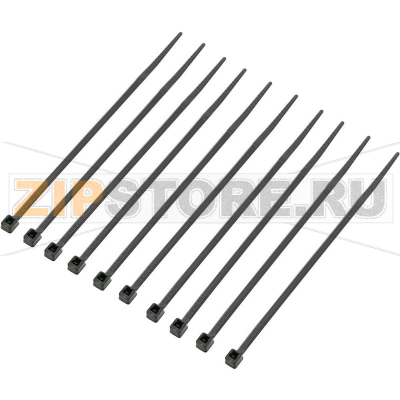 Стяжки кабельные 100 мм, черные, 1000 шт TRU Components TC-CVR100KBK203 