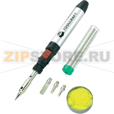 Набор для пайки газом 1300°C, 130 мин Toolcraft PT237 