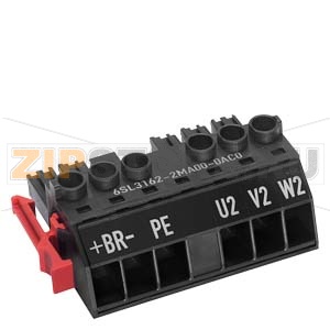 SINAMICS S120 СИЛОВОЙ КОННЕКТОР C- / Д-ТИП С ВИНТОВЫМИ ЗАЖИМАМИ ДЛЯ МОТОРНЫХ МОДУЛЕЙ 3-30 КНИЖНЫЙ ФОРМАТ Siemens 6SL3162-2MA00-0AC0 