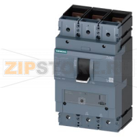 circuit breaker 3VA2 IEC frame 400 breaking capacity class  E Icu=200 kA @ 415 V 3-pole motor starter protection ETU310M, I, In=250A short circuit protection Ii=3...15 x In busbar connection Siemens 3VA2325-0MS32-0AA0