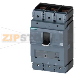 circuit breaker 3VA2 IEC frame 400 breaking capacity class  E Icu=200 kA @ 415 V 3-pole motor starter protection ETU310M, I, In=250A short circuit protection Ii=3...15 x In busbar connection Siemens 3VA2325-0MS32-0AA0 