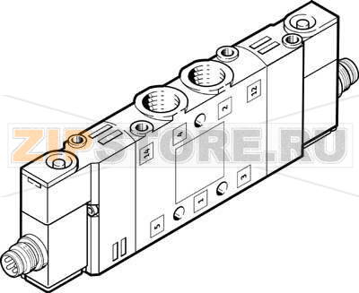 Распределитель с электроуправлением Festo CPE14-M1CH-5JS-1/8 