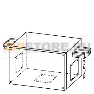 BD2C-400-ME-MBAL BD2C CENTRAL FEEDER UNIT 400A FOR SINGLE CORE CABLE Siemens BVP:611111 