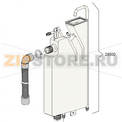 Break tank assembly DIHR HT 11 Break tank assembly DIHR HT 11Запчасть на деталировке под номером: 28500Название запчасти на английском языке: Break tank assembly DIHR HT 11