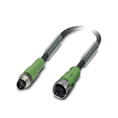 Кабель для датчика / исполнительного элемента Phoenix Contact SAC-3P-M 8MS/1,0-PUR/FS SCO 3-полюсн., PUR без галогенов, темно-серый RAL 7021, Штекеры прямое M8, к Гнездо прямое M12-SPEEDCON, А-кодирование, Длина кабеля: 1 м.Минимальный заказ: 25 шт.Упаковка: 5 шт.