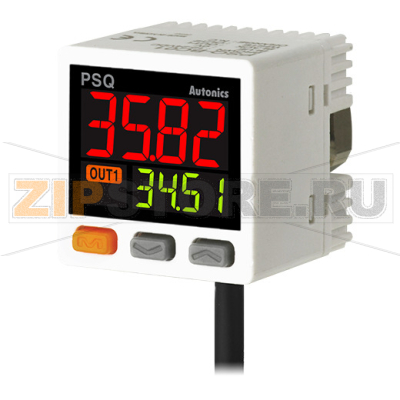 Датчик давления цифровой, двойной дисплей Autonics PSQ-BC01-Rc1/8 