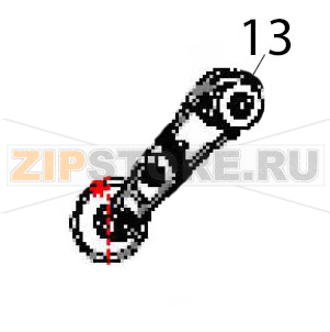 Pulley clutch assy Zebra TLP-2746e Pulley clutch assy Zebra TLP-2746eЗапчасть на деталировке под номером: 13