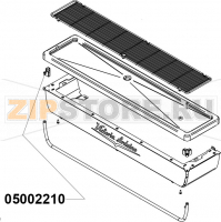 Flat angular water tray support adonis Victoria Arduino Adonis 2 Gr