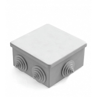 Коробка распаячная 85x85x40 мм, 6 гермовводов, IP44 Chint 8820013