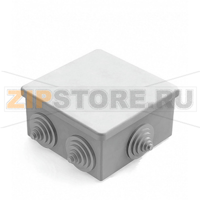Коробка распаячная 85x85x40 мм, 6 гермовводов, IP44 Chint 8820013 