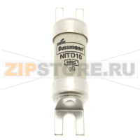 Предохранитель, 10 A, AC 550 В, 80 кА, BS88/A1, 14x55 мм, gL/gG, BS Eaton 10AMP 550V AC BS88 FUSE